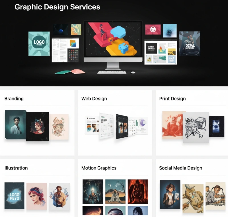 serviciilor de design grafic
