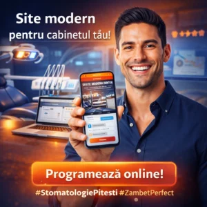 site cabinet dentar care atrage pacienți