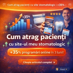 web design clinică stomatologică responsive